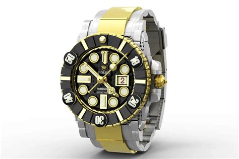 rolex lego watch|lego rolex submariner watch.